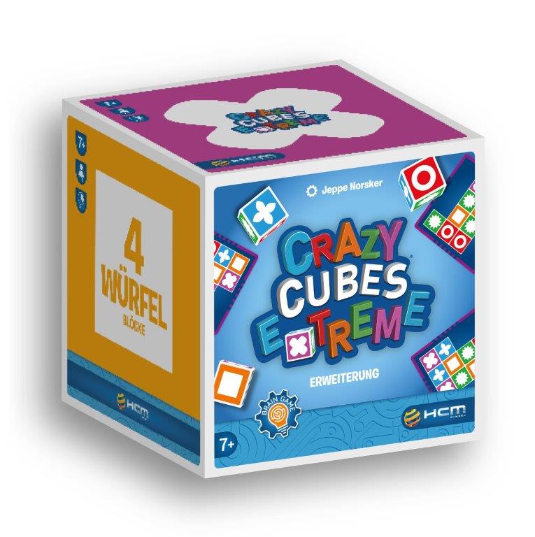 Crazy Cubes - 4 Würfel zum Basisspiel